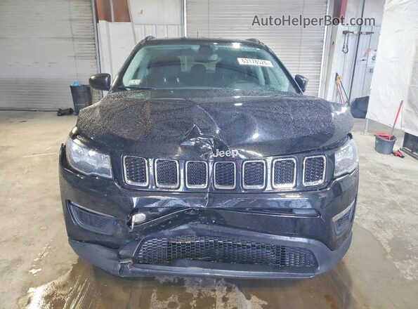 3C4NJDAB9LT210159 2020 JEEP COMPASS Black წინა ხედი