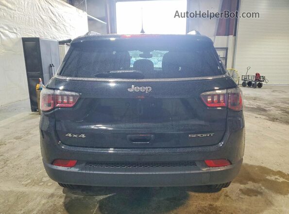 3C4NJDAB9LT210159 2020 JEEP COMPASS Black უკანა ხედი