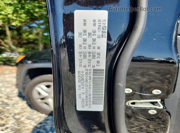 3C4NJDAB9LT210159 2020 JEEP COMPASS Black VIN კოდის სტიკერის ხედი