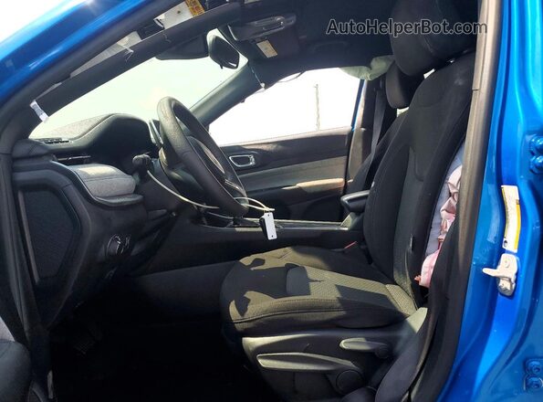 3C4NJDAN0PT516022 2023 JEEP COMPASS Blue Vista interior delantera