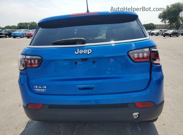 3C4NJDAN0PT516022 2023 JEEP COMPASS Blue Vista trasera