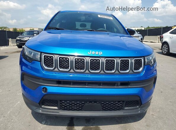 3C4NJDAN0PT516022 2023 JEEP COMPASS Blue Vista frontal