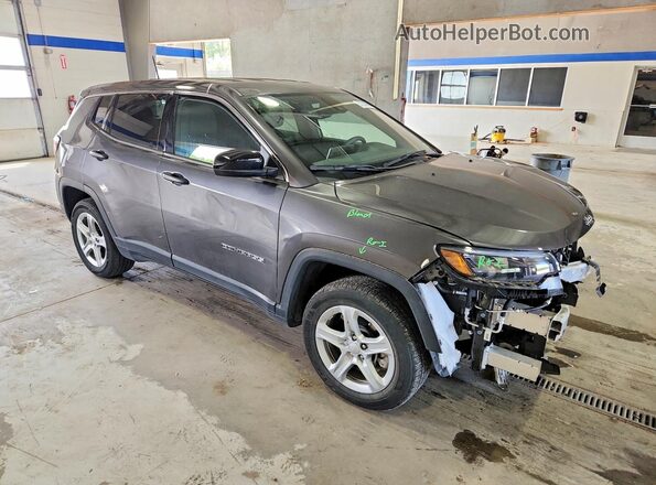 3C4NJDAN9PT534647 2023 JEEP COMPASS Gray Передня права чверть