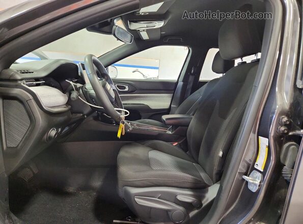 3C4NJDAN9PT534647 2023 JEEP COMPASS Gray Вид салону спереду