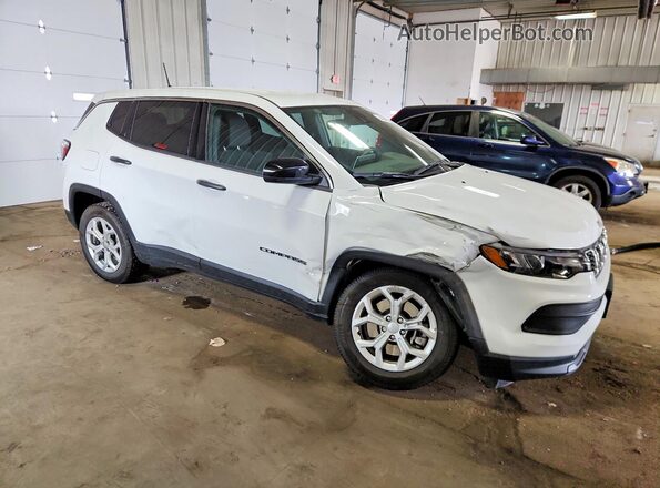 3C4NJDAN9RT135594 2024 JEEP COMPASS White Առջևի աջ