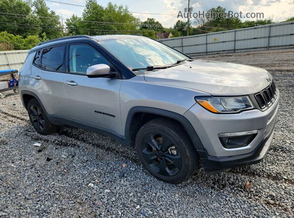 3C4NJDBB0MT592811 2021 JEEP COMPASS Серебряный Передняя правая четверть