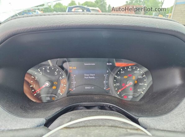 3C4NJDBB0NT236604 2022 JEEP COMPASS White Вид щитка приладів