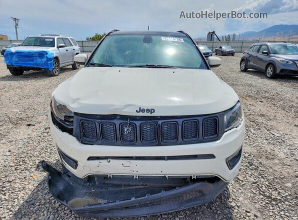 3C4NJDBB2JT394386 2018 JEEP COMPASS White Вид спереду