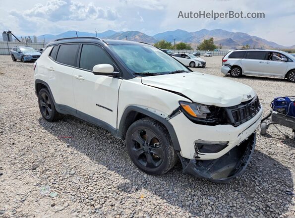 3C4NJDBB2JT394386 2018 JEEP COMPASS White Передня права чверть