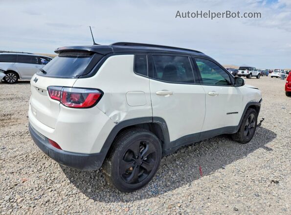 3C4NJDBB2JT394386 2018 JEEP COMPASS White Задня права чверть