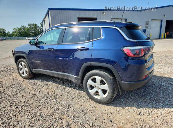 3C4NJDBB2LT156105 2020 JEEP COMPASS Blue უკანა მარცხენა