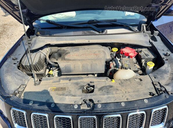 3C4NJDBB2LT156105 2020 JEEP COMPASS Blue ძრავის განყოფილების ხედი