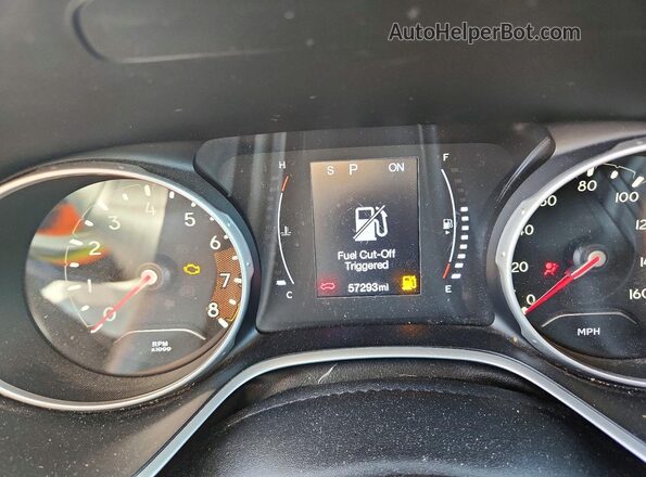 3C4NJDBB2LT156105 2020 JEEP COMPASS Blue ხელსაწყოთა პანელის ხედი