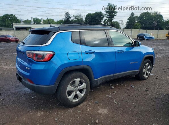 3C4NJDBB3JT252953 2018 JEEP COMPASS Blue Rear right