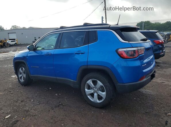 3C4NJDBB3JT252953 2018 JEEP COMPASS Blue Rear left