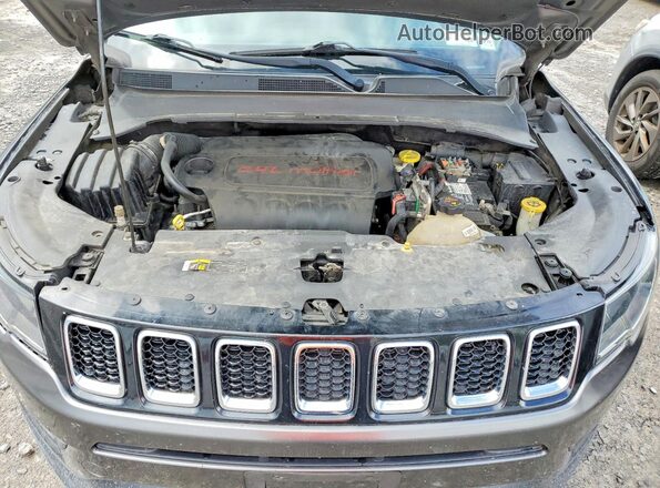 3C4NJDBB3JT303044 2018 JEEP COMPASS Gray Вид підкапотного простору