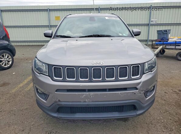 3C4NJDBB3KT728944 2019 JEEP COMPASS Gray Front view