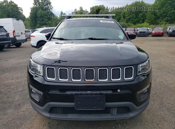 3C4NJDBB5JT457285 2018 JEEP COMPASS Black წინა ხედი