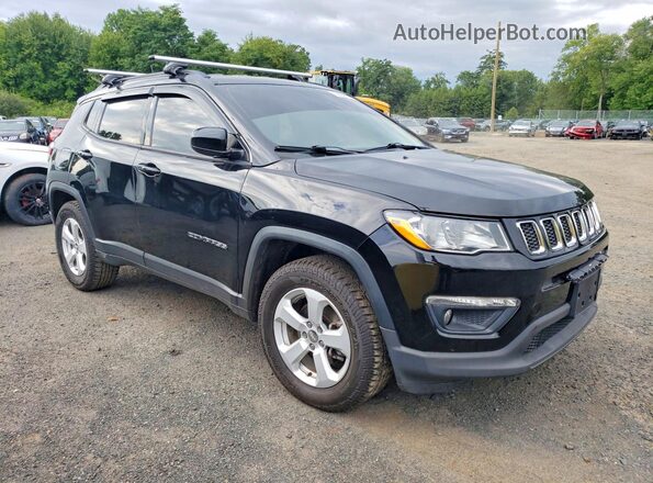 3C4NJDBB5JT457285 2018 JEEP COMPASS Black წინა მარჯვენა