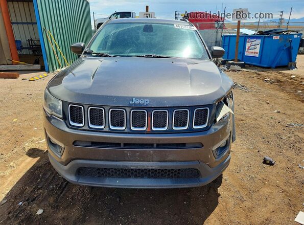 3C4NJDBB6HT650636 2017 JEEP COMPASS Gray წინა ხედი