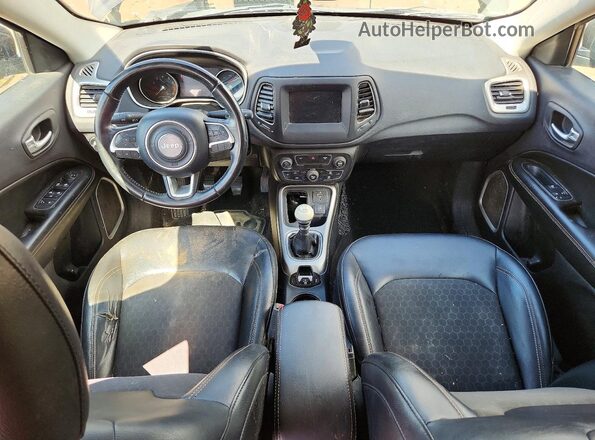 3C4NJDBB6HT650636 2017 JEEP COMPASS Gray წინა პანელის ხედი