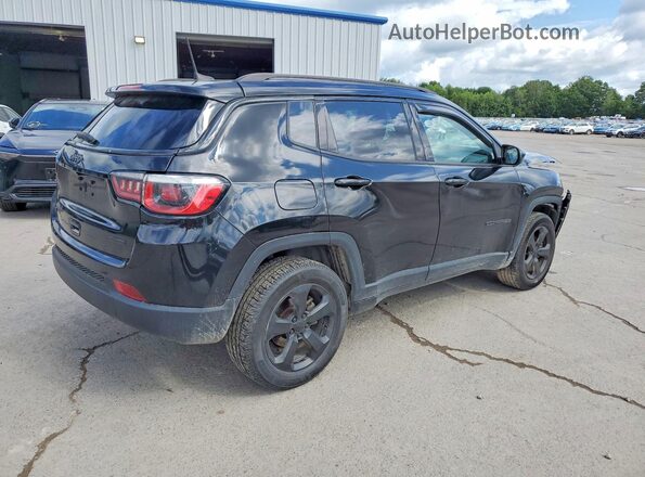 3C4NJDBB6JT261615 2018 JEEP COMPASS Black Rear right