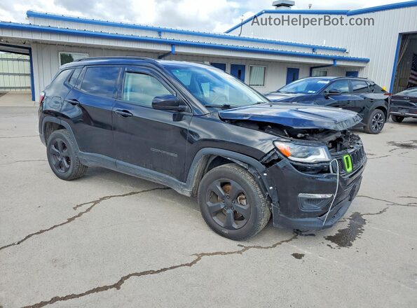 3C4NJDBB6JT261615 2018 JEEP COMPASS Black Front right