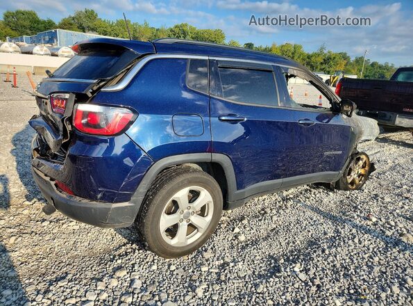 3C4NJDBB8KT674895 2019 JEEP COMPASS Blue Rear right