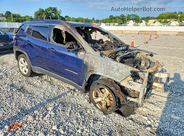 3C4NJDBB8KT674895 2019 JEEP COMPASS Blue Front right