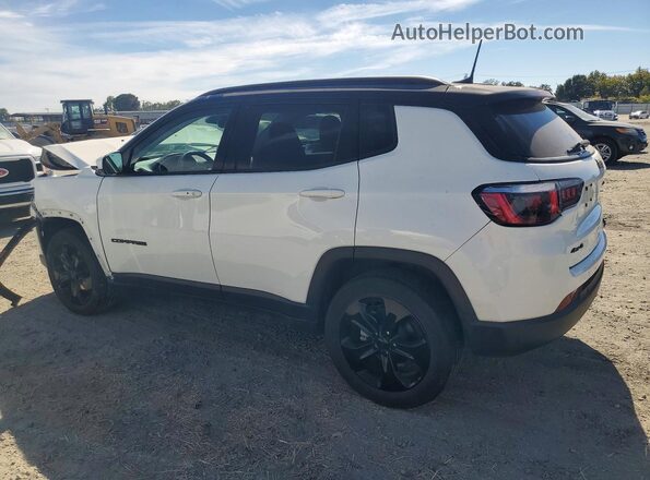 3C4NJDBB8LT242731 2020 JEEP COMPASS White Trasero izquierdo