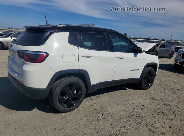 3C4NJDBB8LT242731 2020 JEEP COMPASS White Trasero derecho