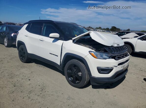 3C4NJDBB8LT242731 2020 JEEP COMPASS White Delantero derecho
