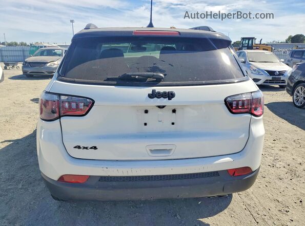 3C4NJDBB8LT242731 2020 JEEP COMPASS White Vista trasera