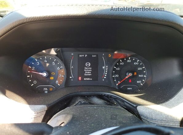 3C4NJDBB8NT123984 2022 JEEP COMPASS Silver Սարքավորումների վահանակի տեսք