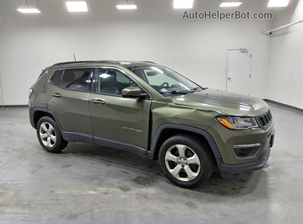 3C4NJDBBXHT672140 2017 JEEP COMPASS Green Delantero derecho