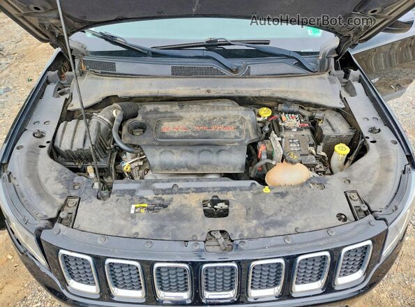 3C4NJDBBXJT161565 2018 JEEP COMPASS Черный Вид подкапотного пространства