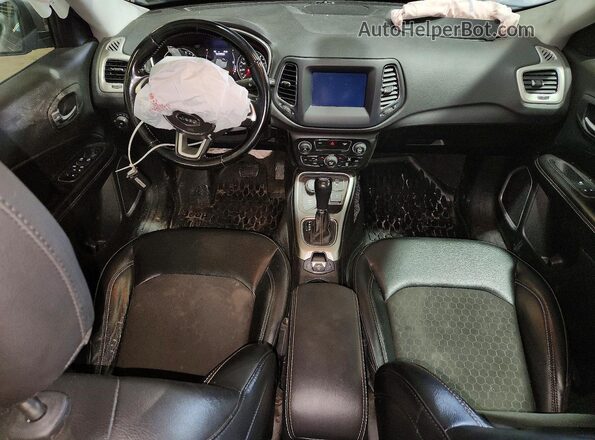 3C4NJDBBXMT504296 2021 JEEP COMPASS Silver Вид панелі приладів