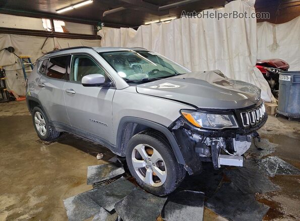 3C4NJDBBXMT504296 2021 JEEP COMPASS Silver Передня права чверть