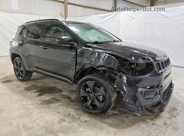 3C4NJDBBXMT591746 2021 JEEP COMPASS Черный Передняя правая четверть