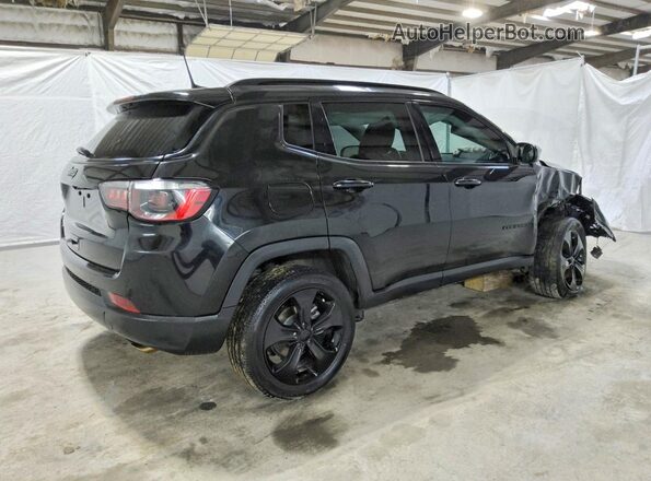 3C4NJDBBXMT591746 2021 JEEP COMPASS Черный Задняя правая четверть