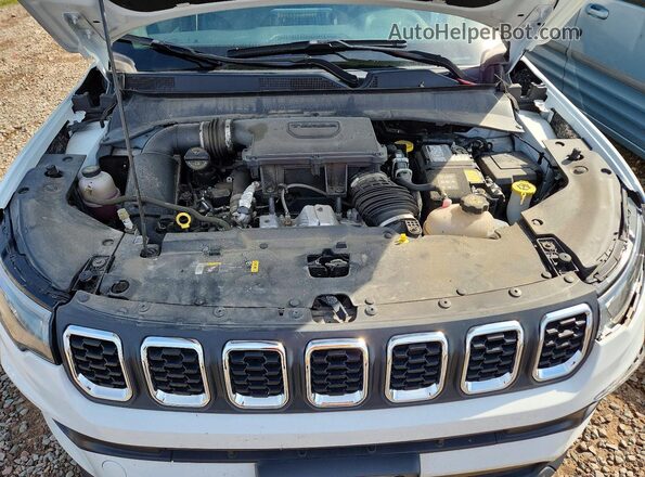 3C4NJDBN0ST547312 2025 JEEP COMPASS White Вид задньої частини салону