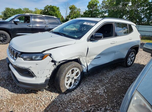 3C4NJDBN0ST547312 2025 JEEP COMPASS White Панорамний вид салону 360°