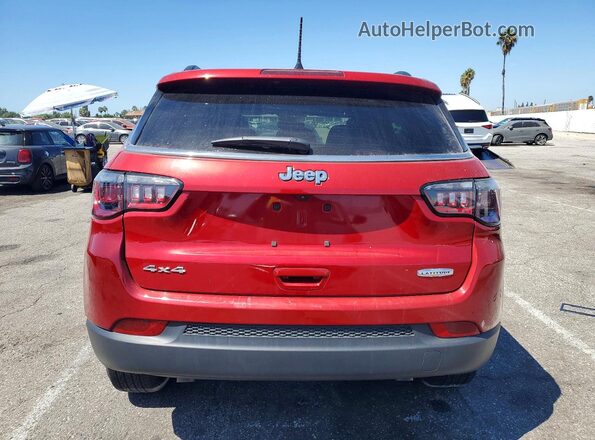 3C4NJDBN0ST619254 2025 JEEP COMPASS Red Vista trasera