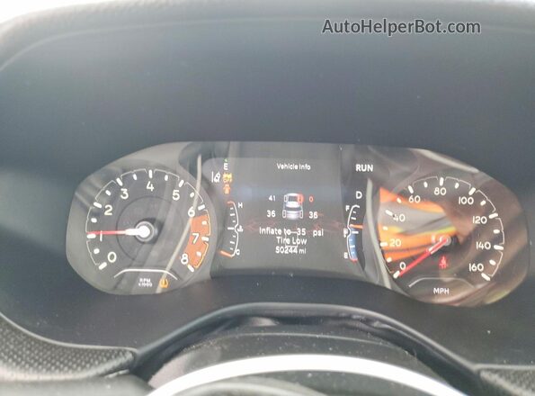 3C4NJDBN3PT522007 2023 JEEP COMPASS Gray Вид щитка приладів