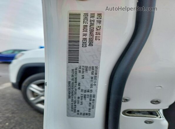 3C4NJDBN4RT606940 2024 JEEP COMPASS White Вид наклейки з VIN-кодом