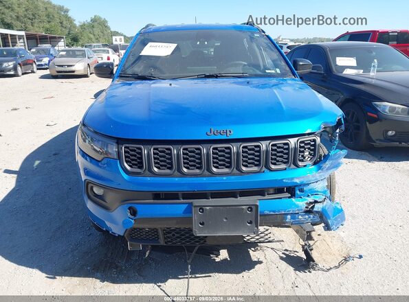 3C4NJDBN4ST617894 2025 JEEP COMPASS Blue წინა პანელის ხედი