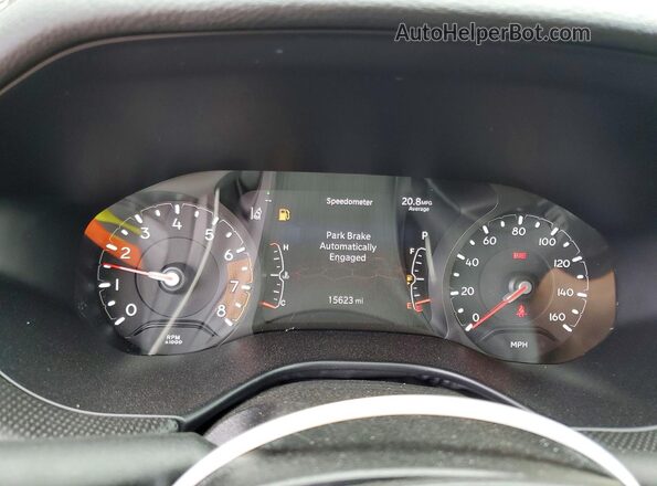 3C4NJDBN6TT151113 2026 JEEP COMPASS Black Вид щитка приладів