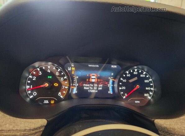 3C4NJDBN8PT553852 2023 JEEP COMPASS Black Вид щитка приладів