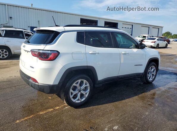 3C4NJDBNXST616832 2025 JEEP COMPASS White Tył prawy