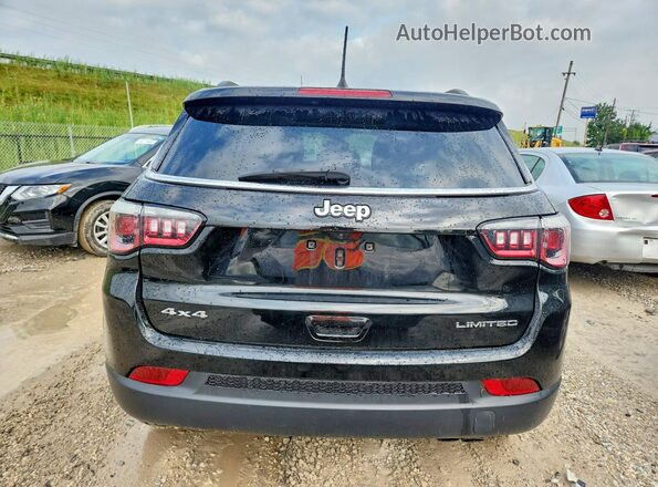 3C4NJDCB0LT132092 2020 JEEP COMPASS Black Вид ззаду